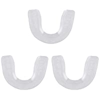 LIOOBO 3pcs Protector bucal Deportivo Tirantes Dientes Protector para el Boxeo MMA fútbol Hockey Rugby Sport…